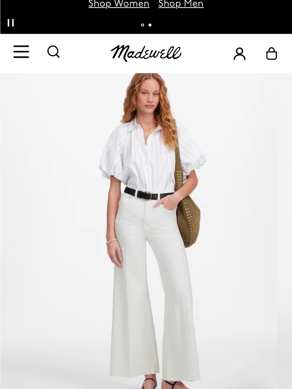 Madewell Flare Wide-Leg Jeans - Picture 2 of 10